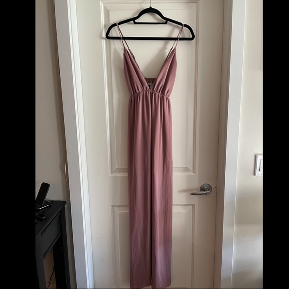 Mauve pink maxi dress - Picture 4 of 10